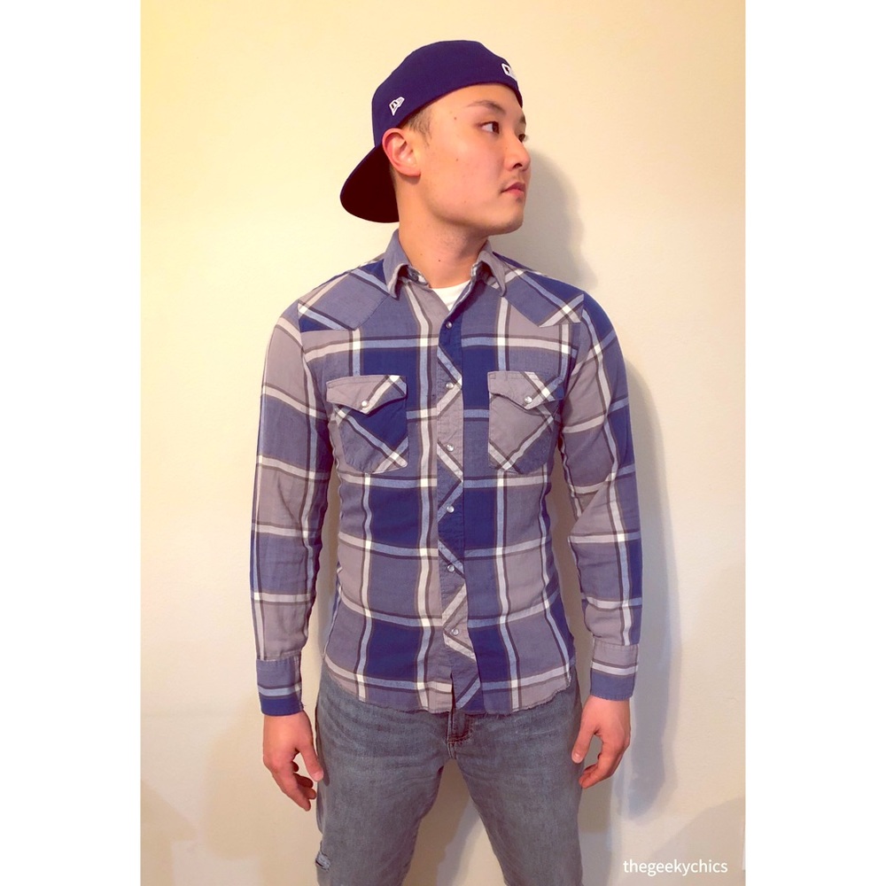 Vintage Wrangler Western Pearl Snap Shirt